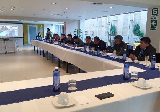 III Reunión del Equipo Binacional Permanente, en instalaciones del Hotel “Sunrise de Puerto Ilo – Perú”